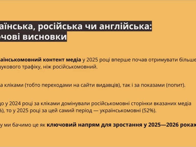 Про мовне дослідження SEOforMedia